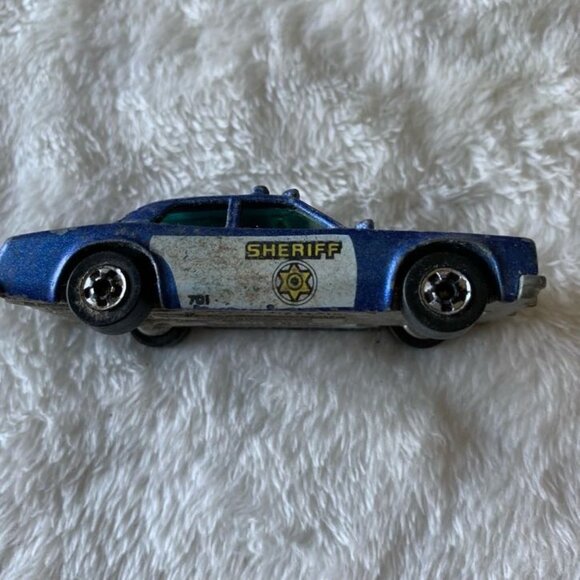 Vintage Hot Wheels 1977 Sheriff Patrol 701 Die Cast Metal Car Malaysia - Picture 3 of 7
